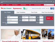 Tablet Screenshot of limerickbusservices.ie